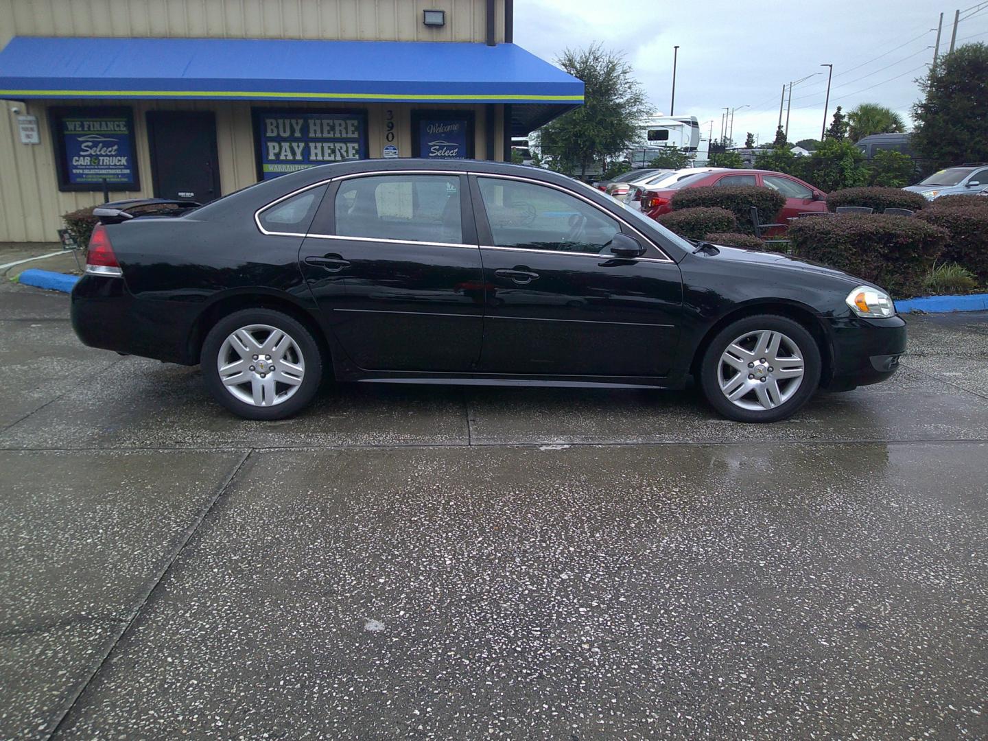 2011 BLACK CHEVROLET IMPALA LT (2G1WB5EK8B1) , located at 10405 Abercorn Street, Savannah, GA, 31419, (912) 921-8965, 31.988262, -81.131760 - Photo#2